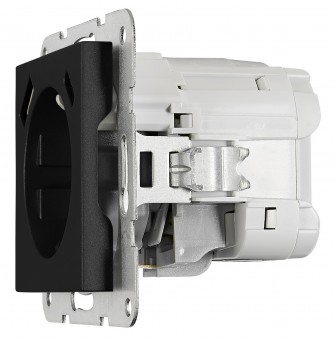 Insert priza USB A+C, 2.1A, negru