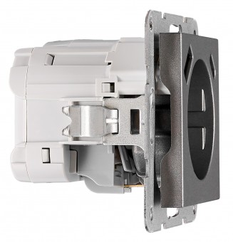 Insert priza USB A+C, 3A, antracit