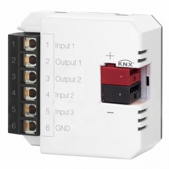 Interface with binary I/O &Integrated room temp.control