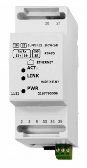 Interfata comunic. RS485/ETHERNET acces WEB/soft MIDAS-Evo