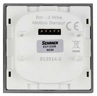 Interfata detector de miscare 180°, 3 fire, 8m, Slave, an