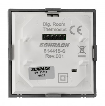 Interfata pentru termostat digital, incalzire, antracit