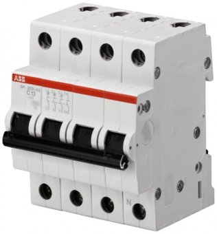 INTR AUTO 32A 3P+N-C 4.5KA-SH203-L-NA