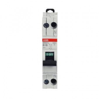 Intrerupator automat 16A 1P+N B 4.5KA, ABB