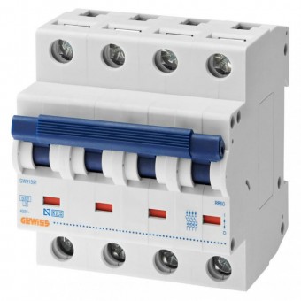 Intrerupator Automat 25A 4P C 6KA, GW91589