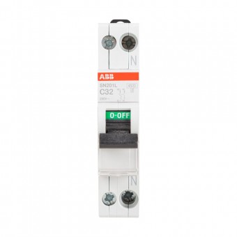 Intrerupator Automat 32A 1P+N C 4.5Ka SN201-L