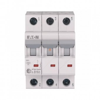 Intrerupator automat 3P 16A curba B 4.5kA xPole Home – EATON | HL-B16/3