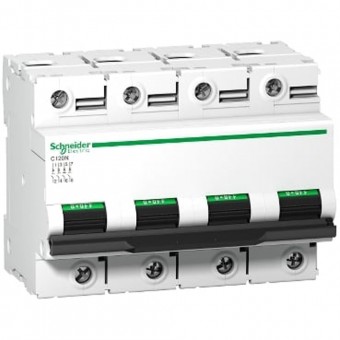 Intrerupator automat 4P 125A curba C 10kA – SCHNEIDER | A9N18376