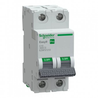 Intrerupator automat Easy9 PRO 10A 2P curba C 6kA – SCHNEIDER | EZ9F57210