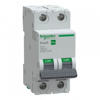 Intrerupator automat Easy9 PRO 16A 2P curba C 6kA – SCHNEIDER | EZ9F57216