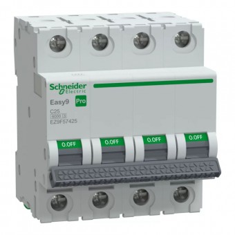Intrerupator automat Easy9 PRO 25A 4P curba C 6kA – SCHNEIDER | EZ9F57425