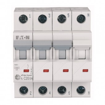 Intrerupator Automat Xpole Home 20A 3P+N C 4.5kA HL-C20/3N