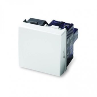Intrerupator Cap Cruce 2 Module Alb