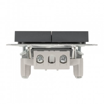 Intrerupator cap scara 10A gri grafit Vesna - LEZARD