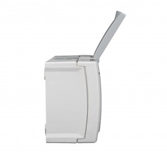 Intrerupator cap-scara+priza PE capac, 16A, m oriz,PT,IP54
