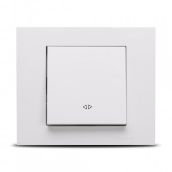Intrerupator cruce 10A alb Grano - OVIVO | 400-010200-214