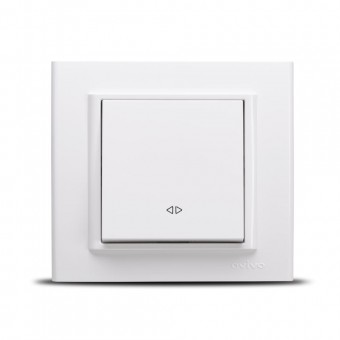 Intrerupator cruce 10A alb Mina - OVIVO | 401-010200-214