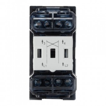 Intrerupator cruce 1M 10A antracit mat Moda Voice - ELBI