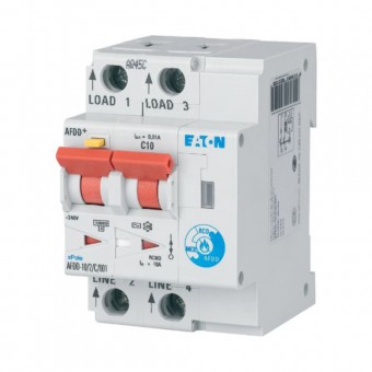 Intrerupator Diferential AFDD 10A 2P B 10Ka – EATON