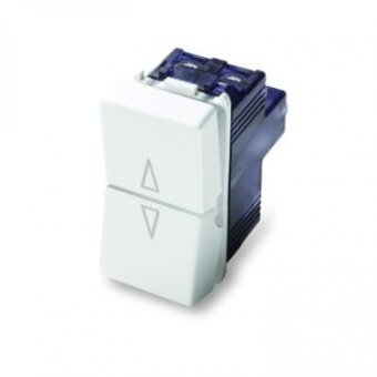 Intrerupator Dublu Revenire 1 Modul Alb