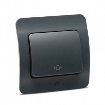 Intrerupator sonerie 10A antracit Jazz - ELBI