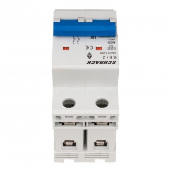 Intreruptor automat AMPARO 10kA, B 6A, 2 poli
