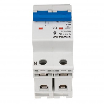 Intreruptor automat AMPARO 10kA, C 32A, 1+N