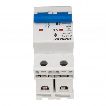 Intreruptor automat AMPARO 10kA, C 40A, 2 poli