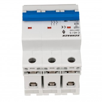 Intreruptor automat AMPARO 10kA, C 40A, 3 poli