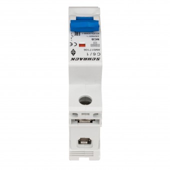 Intreruptor automat AMPARO 10kA, C 6A, 1 pol