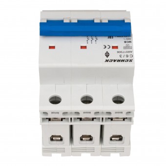 Intreruptor automat AMPARO 10kA, C 6A, 3 poli