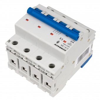 Intreruptor automat AMPARO 10kA, C 6A, 3+N