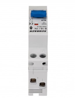 Intreruptor automat modular AMPARO, 6kA, B 16A, 1P+N, 1UH