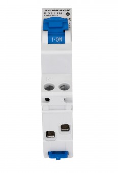 Intreruptor automat modular AMPARO, 6kA, B 32A, 1P+N, 1UH