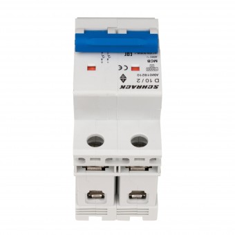 Intreruptor automat modular (MCB) AMPARO 10kA, D 10A, 2 poli
