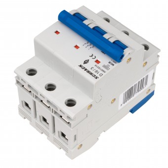 Intreruptor automat modular (MCB) AMPARO 10kA, D 16A, 3 poli