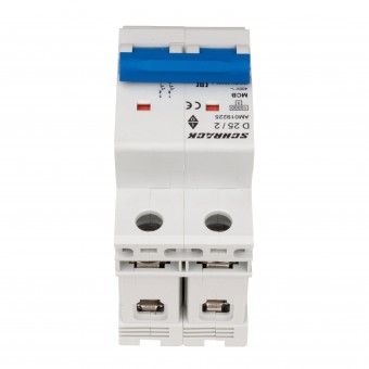 Intreruptor automat modular (MCB) AMPARO 10kA, D 25A, 2 poli