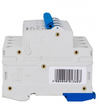 Intreruptor automat modular (MCB) AMPARO 6kA, B 10A, 3P+N