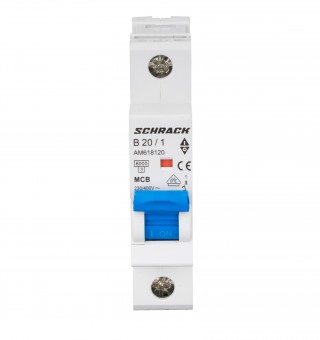 Intreruptor automat modular (MCB) AMPARO 6kA, B 20A, 1-pol