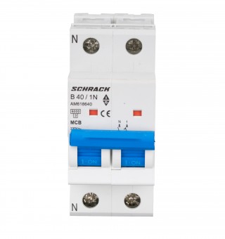 Intreruptor automat modular (MCB) AMPARO 6kA, B 40A, 1P+N