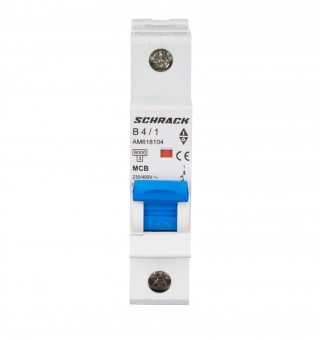 Intreruptor automat modular (MCB) AMPARO 6kA, B 4A, 1-pol