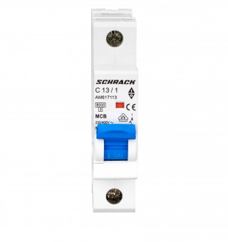 Intreruptor automat modular (MCB) AMPARO 6kA, C 13A, 1-pol