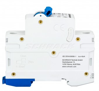 Intreruptor automat modular (MCB) AMPARO 6kA, C 2A, 1-pol