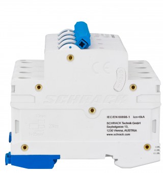 Intreruptor automat modular (MCB) AMPARO 6kA, C 63A, 3P+N