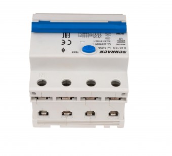 Intreruptor automat+dif. 3+N, AMPARO 6kA, C 40A, 30mA,tip A