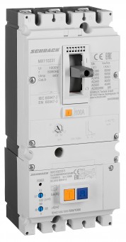 Intreruptor automat+dif Tip A, 3P, 50kA, 100A Idn pana la 1A