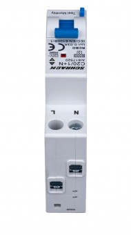 Intreruptor automat+dif., Tip A, C 20/003A,1+N un modul, 6kA