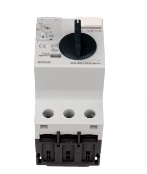 Intreruptor de protectie motoare BE2, 3-poli, 0,25-0,4A