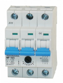Intreruptor pentru protectia motoarelor 3p, 10,0-16,0A
