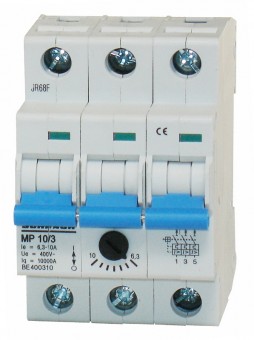 Intreruptor pentru protectia motoarelor, 3p, 6,3-10,0A